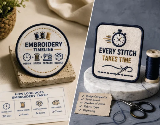 How Long Does Embroidery Take
