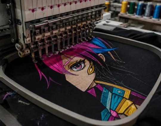 How to Create Stunning Anime Embroidery Designs